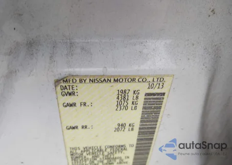 2014 Nissan Altima 3.5 Sl from USA, damaged, VIN 1N4BL3AP9EC166252